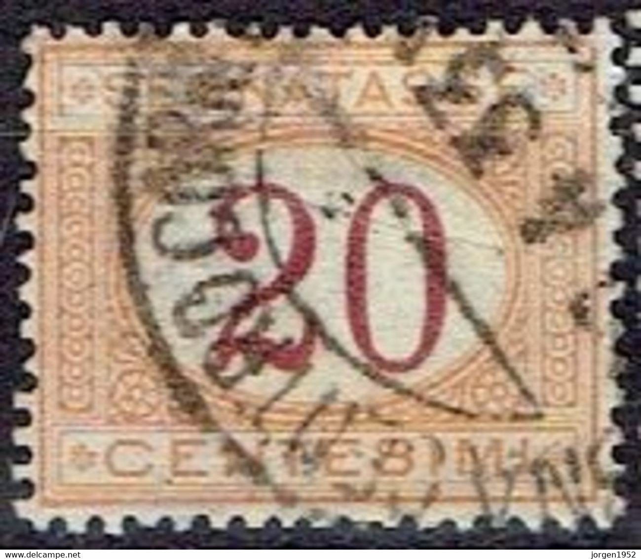 ITALY   # POSTAGE DUE FROM 1894  MICHEL P 22 - Portomarken