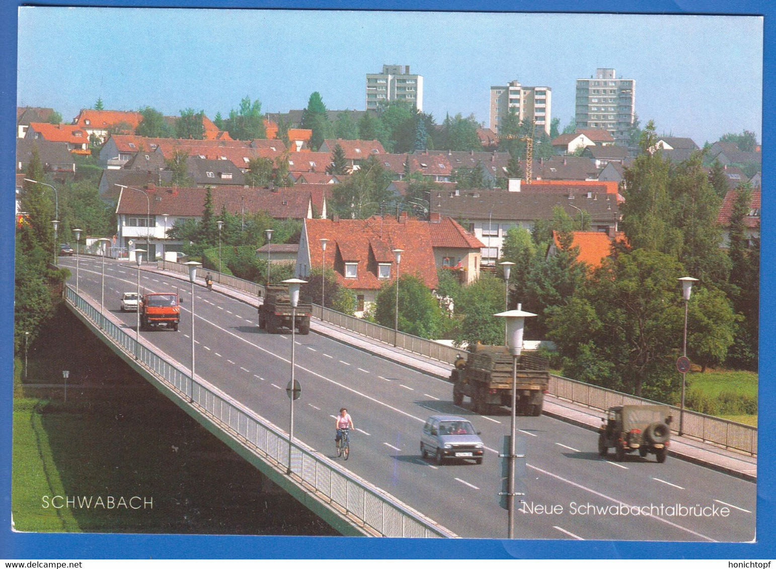 Deutschland; Schwabach Eichwasen; Brücke - Schwabach