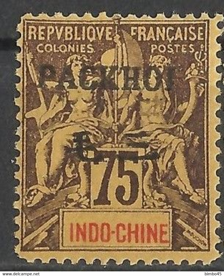 INDO-CHINE / FRENCH POST OFFICE IN PAKHOI / OVERPRINT ,,PAKHOI'' --1902 -1904 MLH - Unused Stamps