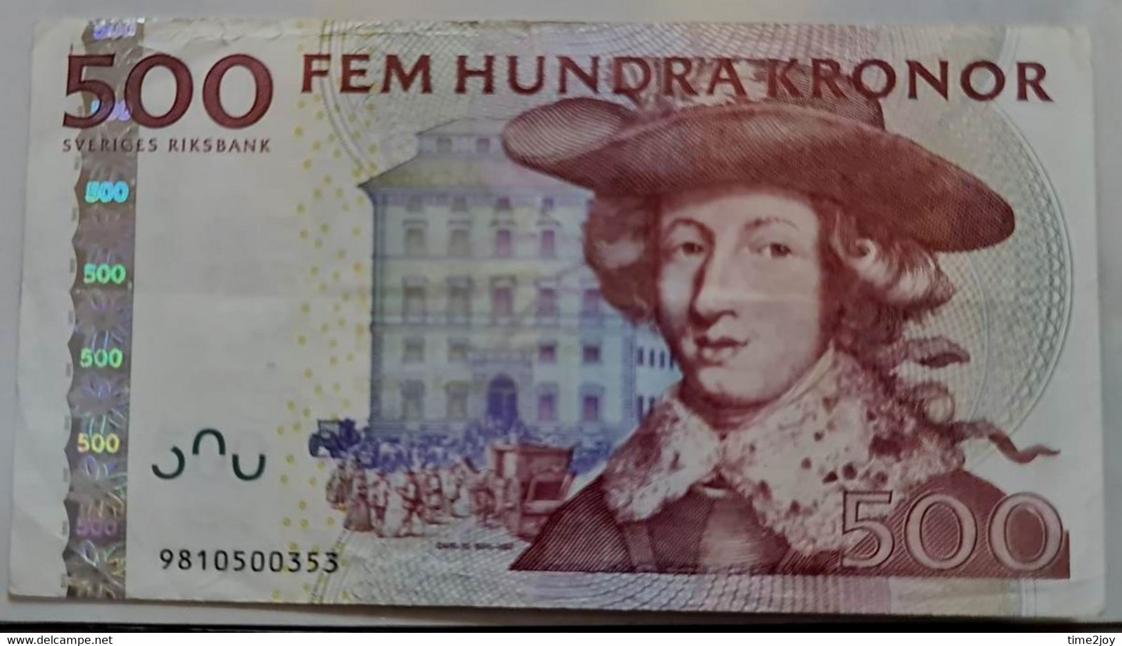 SWEDEN 500 Kronor Banknote - Svezia