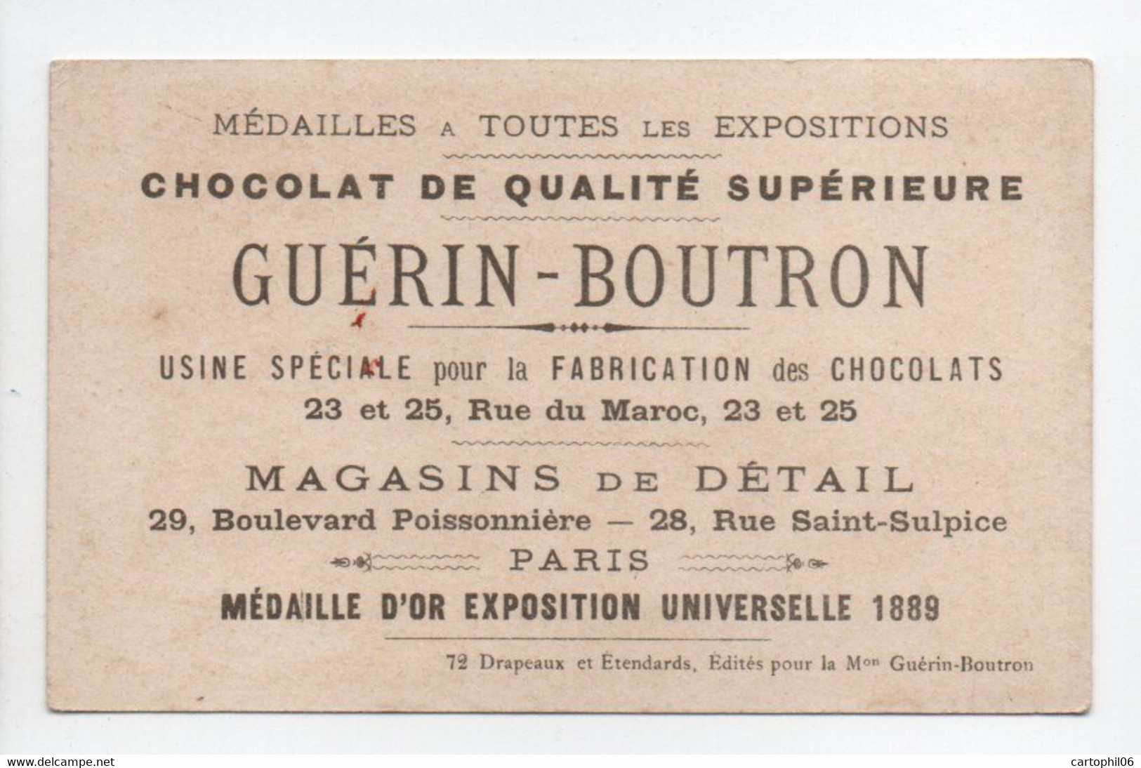 - CHROMO CHOCOLAT GUÉRIN-BOUTRON - PARIS - N° 13 : Étendard Des Gentilshommes - Louis XII, 1507 - Dessin VALIQUET - - Guérin-Boutron