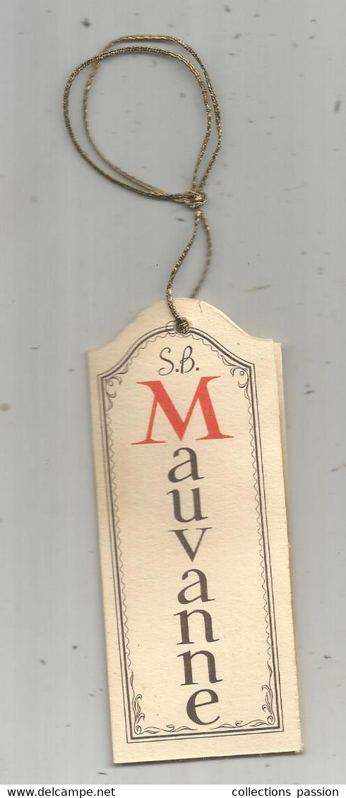 étiquette , 4 Pages , Vin Naturel Pétillant , Domaine De MAUVANNE ,Salins D'Hyères , Var , 2 Scans - Other & Unclassified