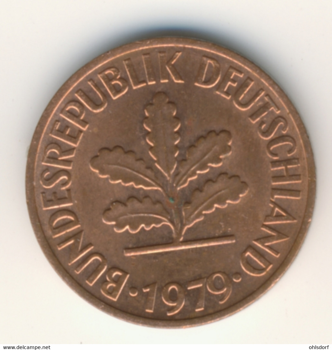 BRD 1979 D: 2 Pfennig, KM 106a - 2 Pfennig