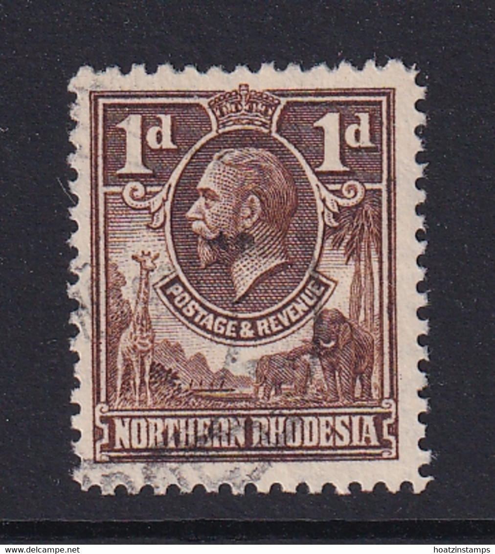 Northern Rhodesia: 1925/29   KGV     SG2     1d    Used - Northern Rhodesia (...-1963)