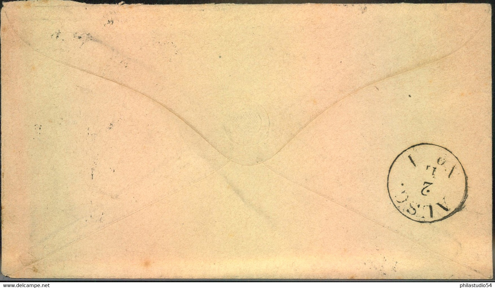 1869, "BERLIN HST. P.E. 1/11 69" Auf Brief Mit 1 Gr. BDP - Franking Machines (EMA)