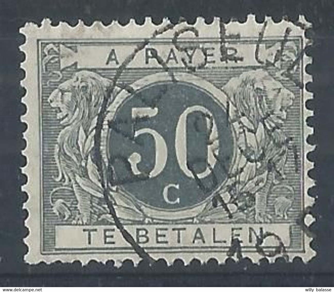 TTX 16, 50c Gris Pâle Sc PALISEUL - Other & Unclassified