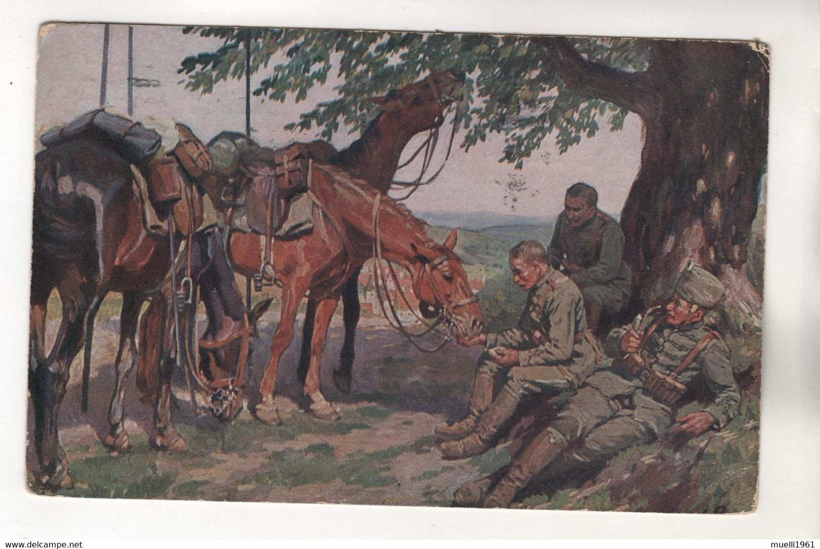 3674, WK I, Feldpost, - War 1914-18
