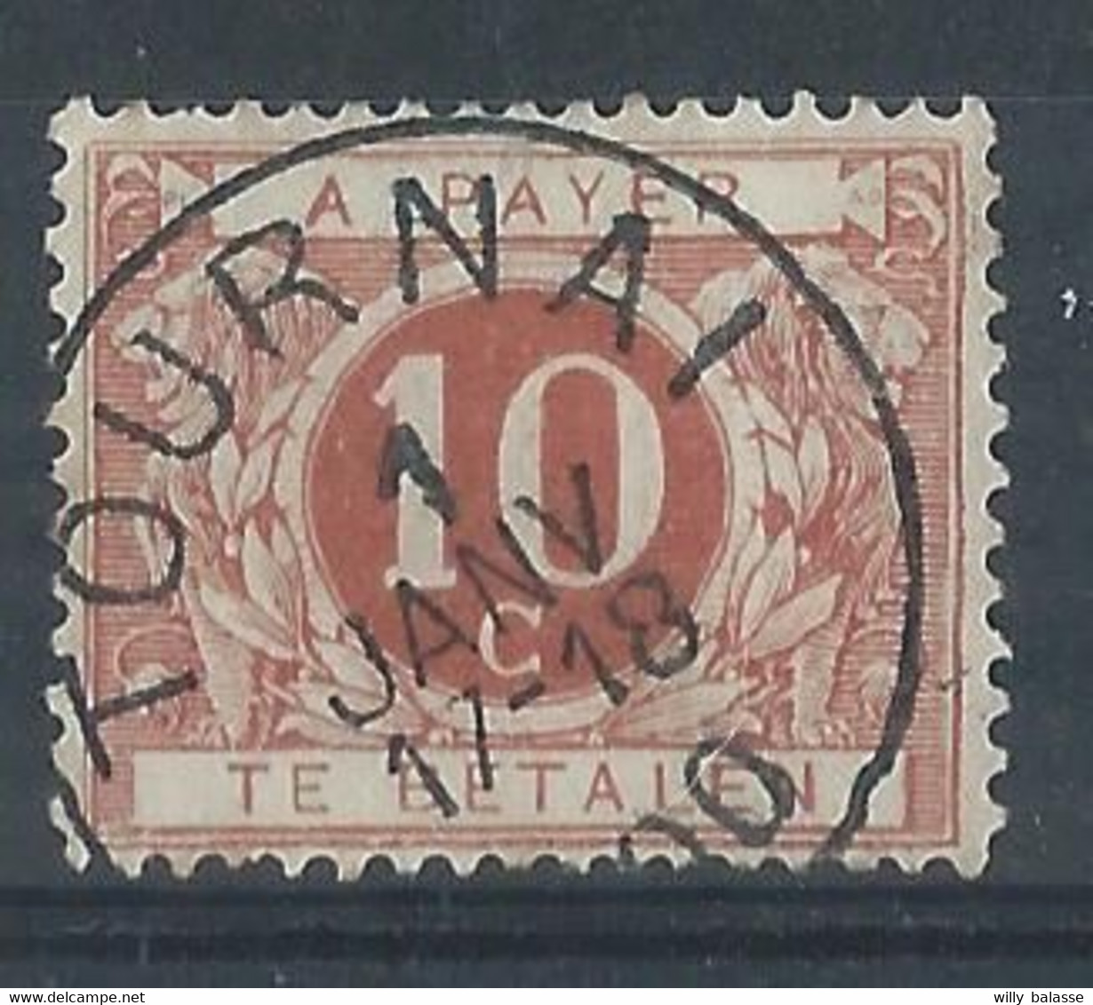 TTX 4, 10c Brun Rge Sc TOURNAI /1900 - Altri & Non Classificati