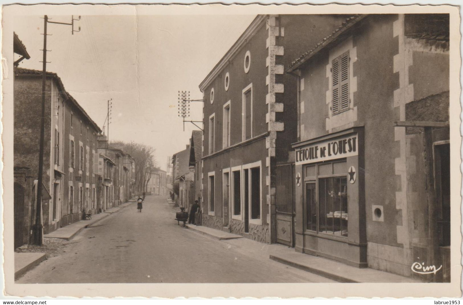 La Villedieu- La Rue Principale -(D.9640) - La Villedieu Du Clain