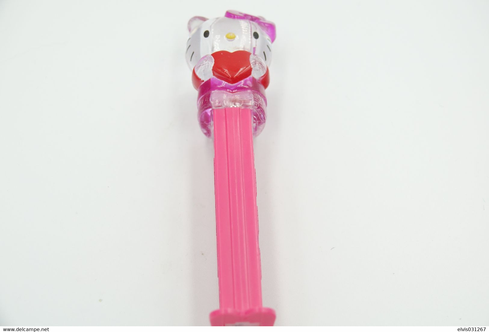 Vintage PEZ DISPENSER : HELLO KITTY - Crystal Collection - 2013 - Us Patent Hungary Made L=11cm - Figuren