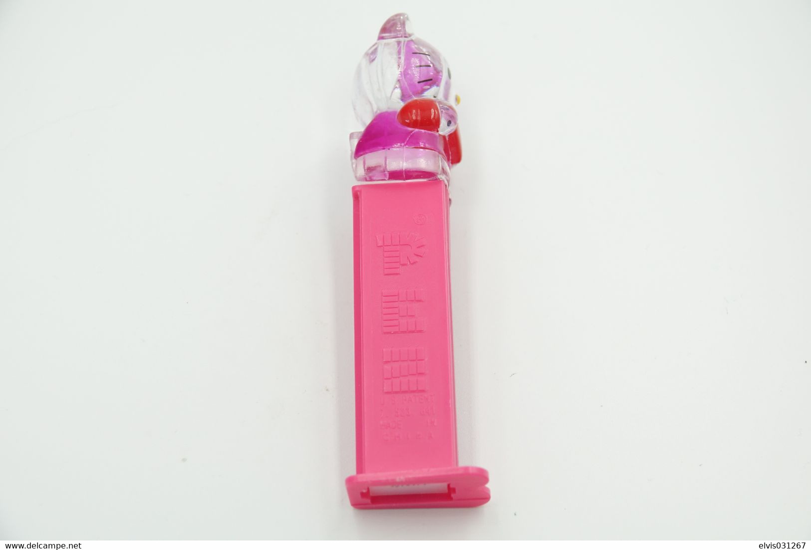 Vintage PEZ DISPENSER : HELLO KITTY - Crystal Collection - 2013 - Us Patent Hungary Made L=11cm - Figuren