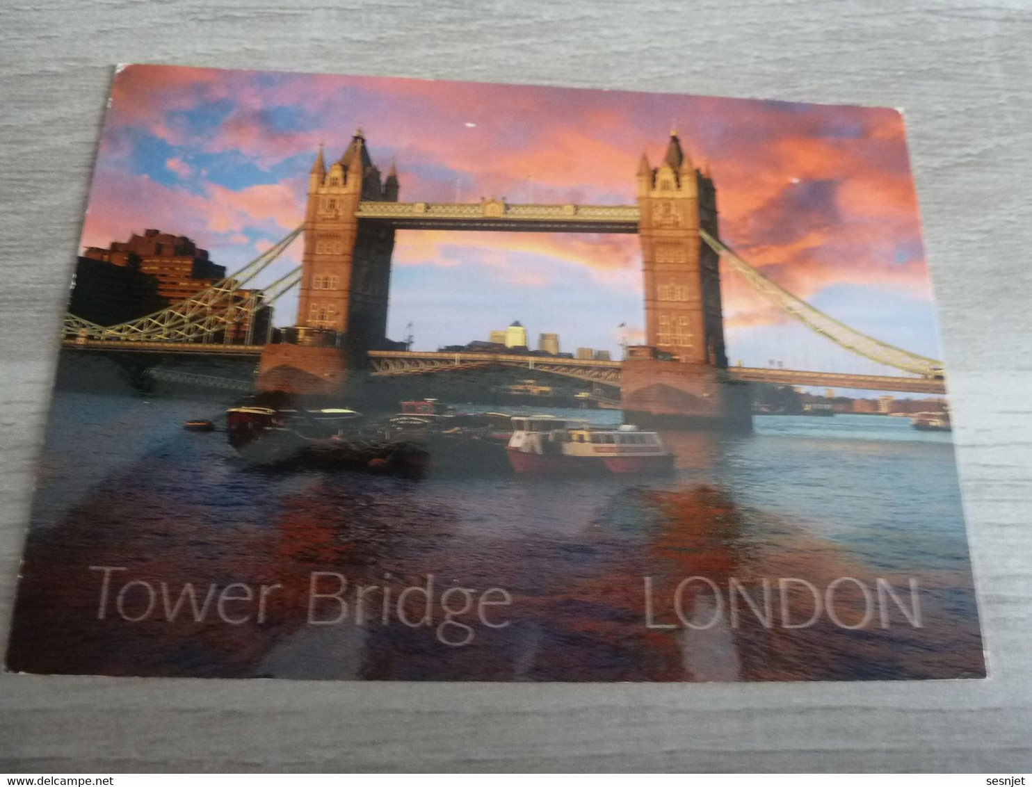 LONDON - TOWER BRIDGE AT SUNSET - EDITIONS LAMBERT - - Tower Of London