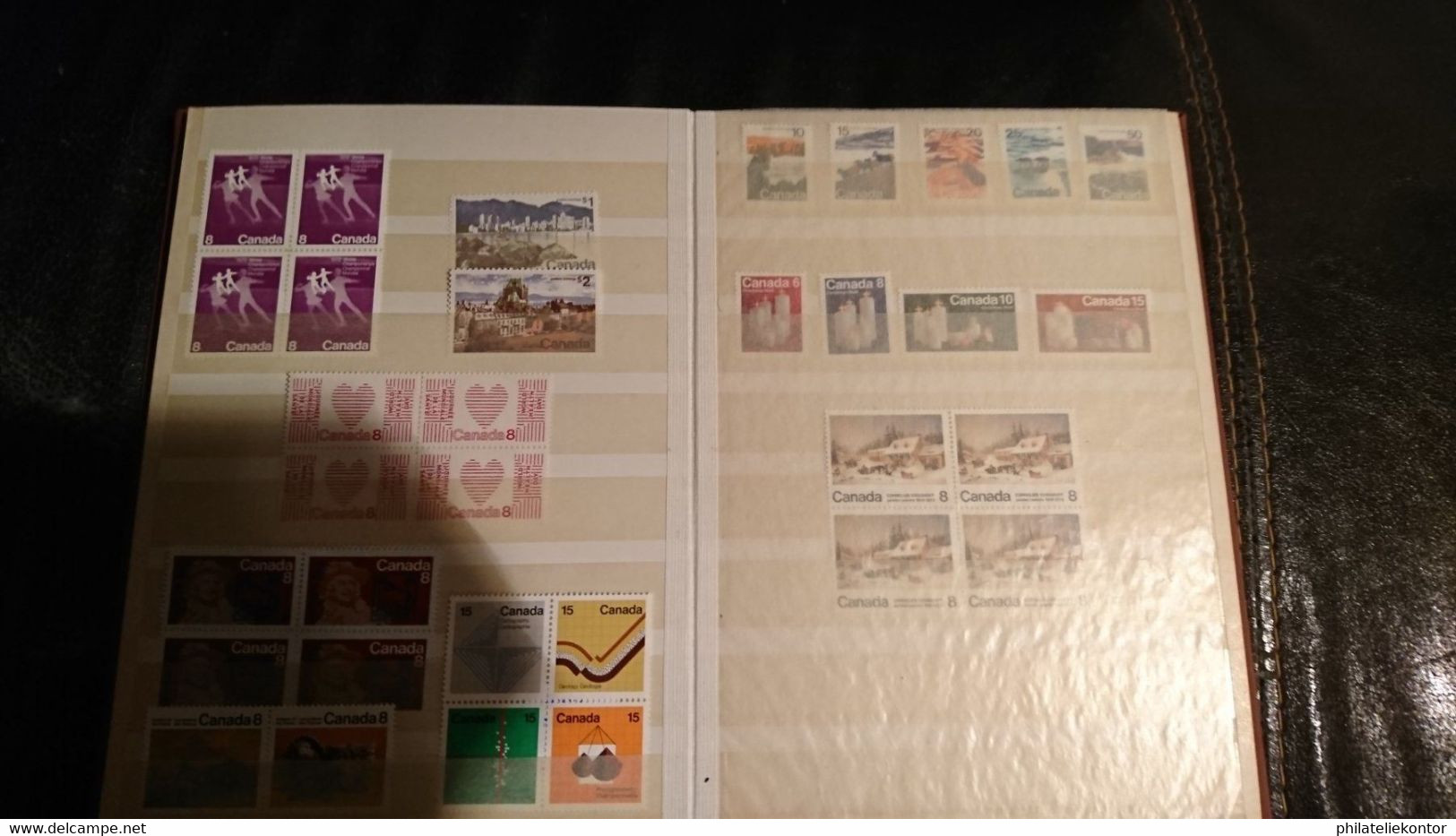 Sammlung Kanada 1969-1974 ** Meist VB+ZD - Années Complètes