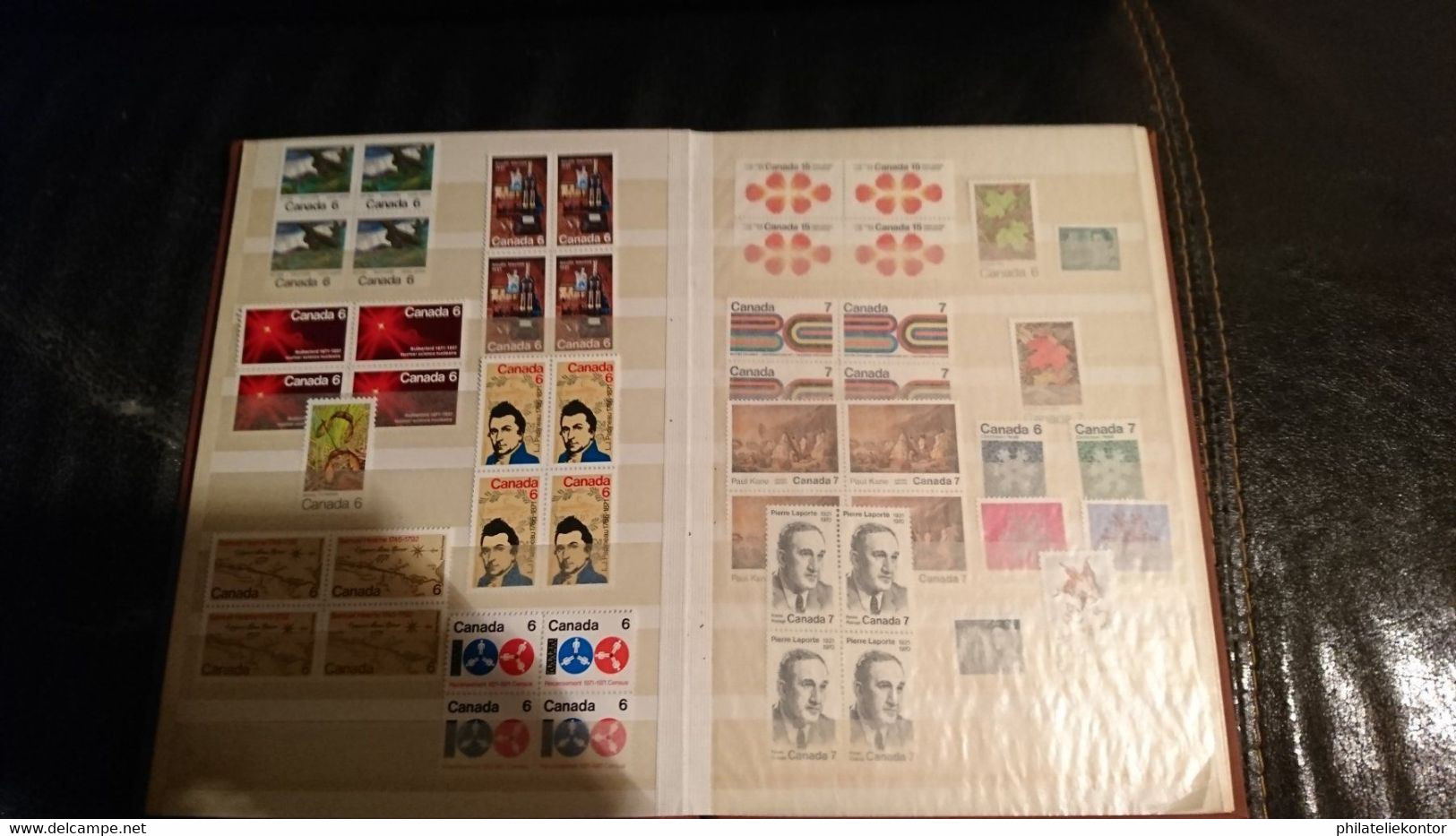 Sammlung Kanada 1969-1974 ** Meist VB+ZD - Años Completos