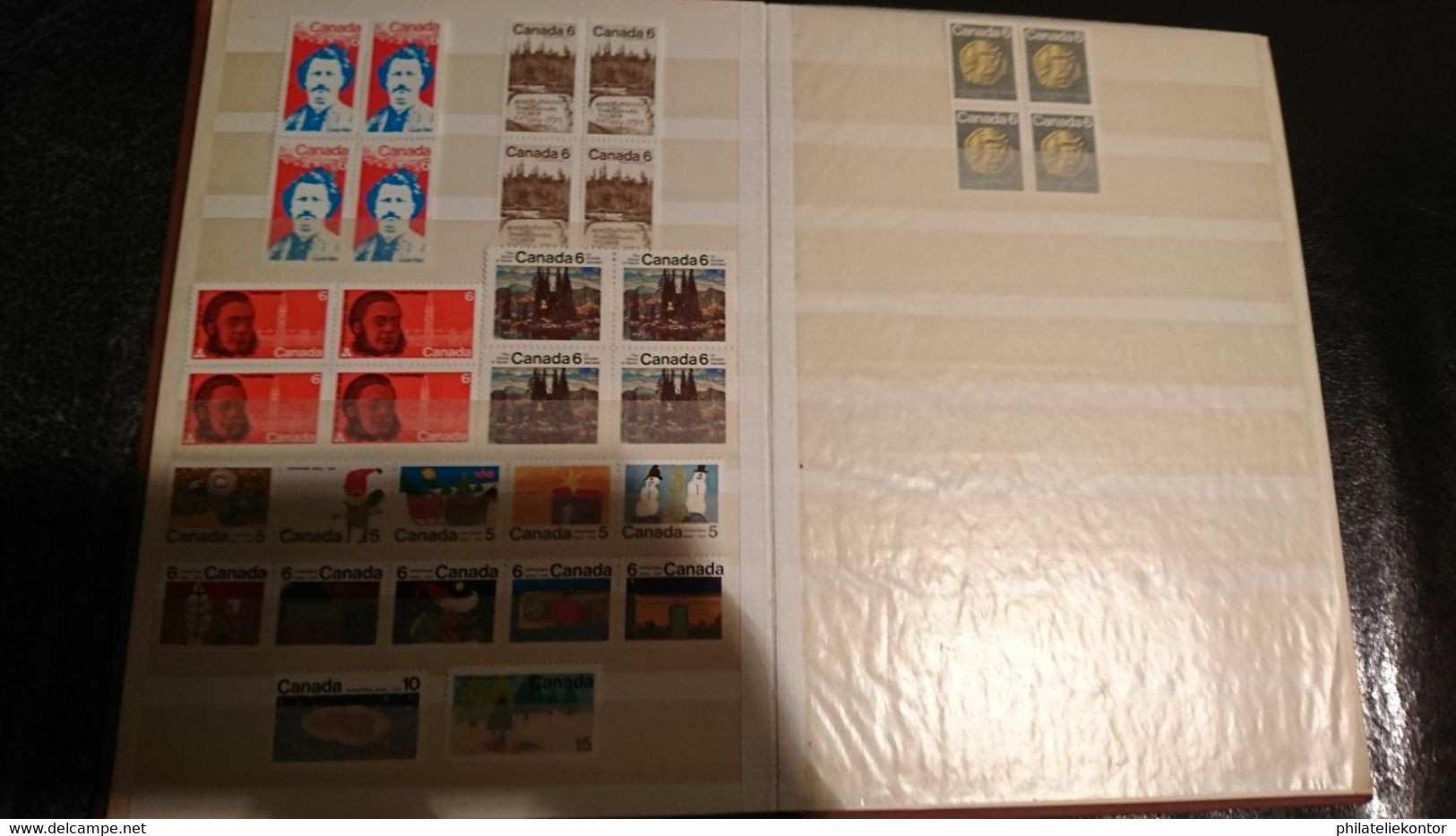 Sammlung Kanada 1969-1974 ** meist VB+ZD