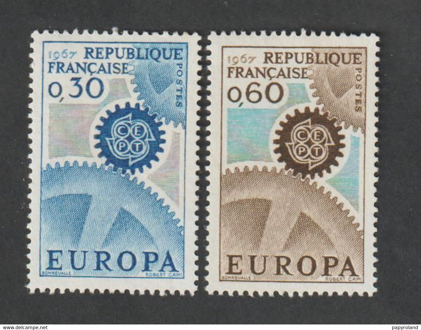 ANNÉE 1967 - N° 1521 - 22  - Europa - Neufs Sans Charnière - Ongebruikt