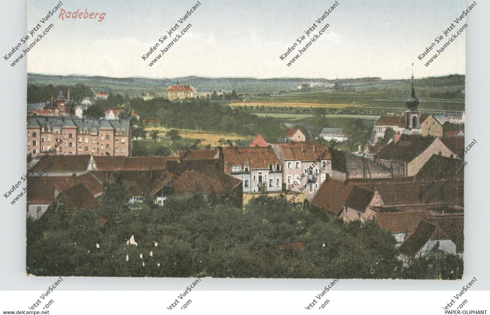 0-8142 RADEBERG, Teilansicht - Radeberg