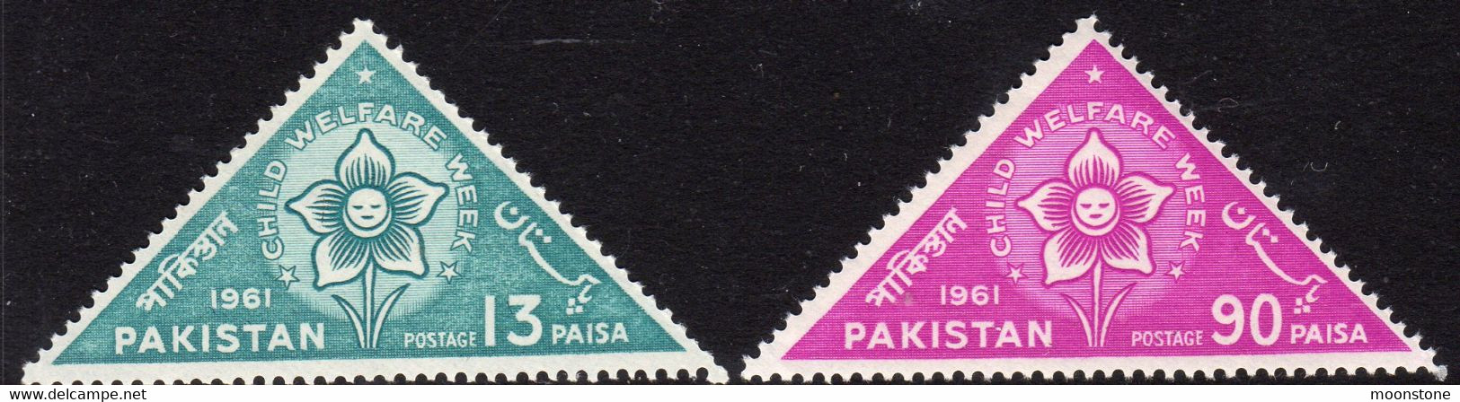 Pakistan 1961 Child Welfare Week Set Of 2, MNH, SG 147/8 (E) - Pakistan