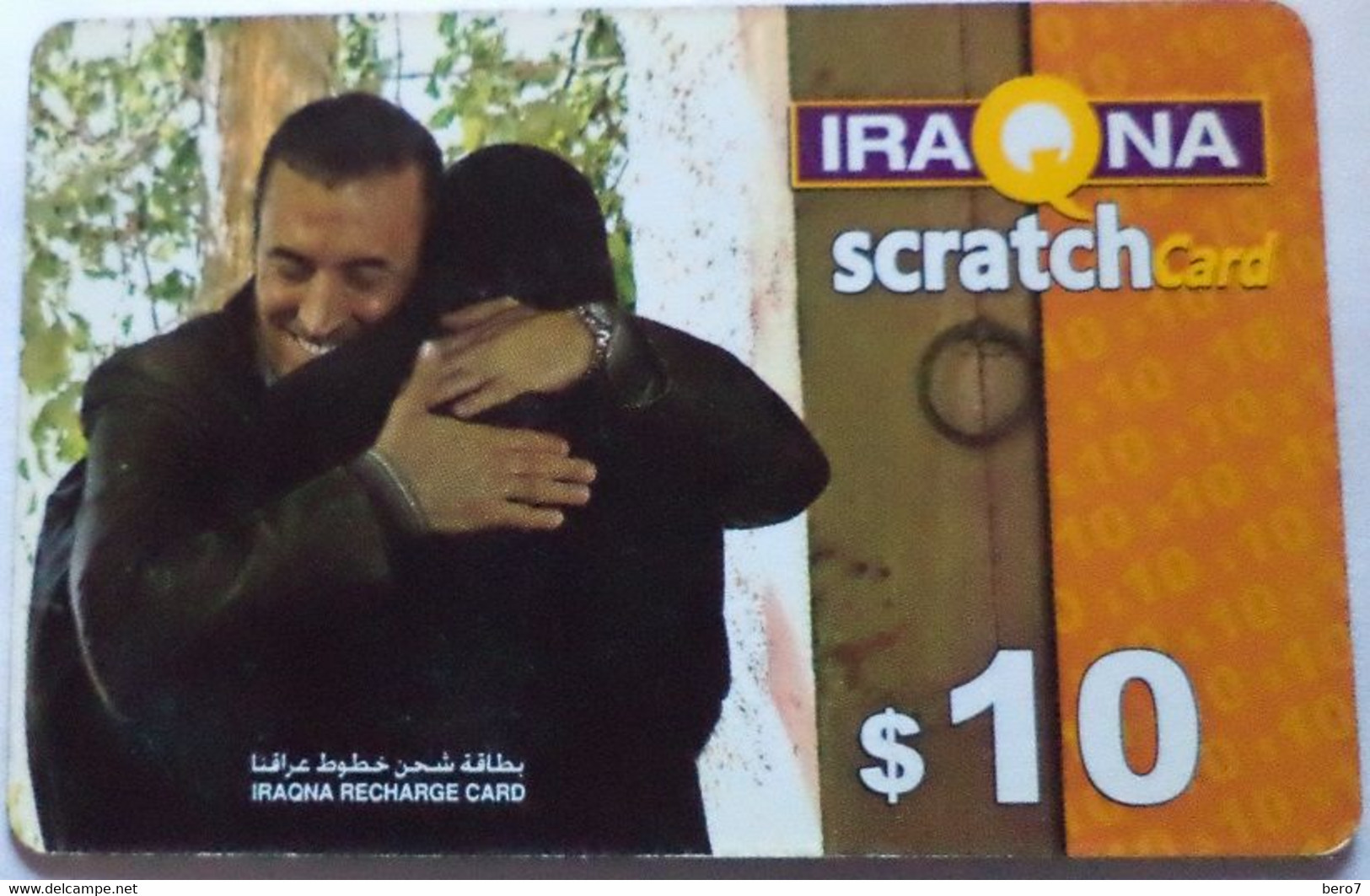 IRAQ - Iraqna -  $10 Scratch Card Expiry Date : 31/12/2006 [used] - Irak