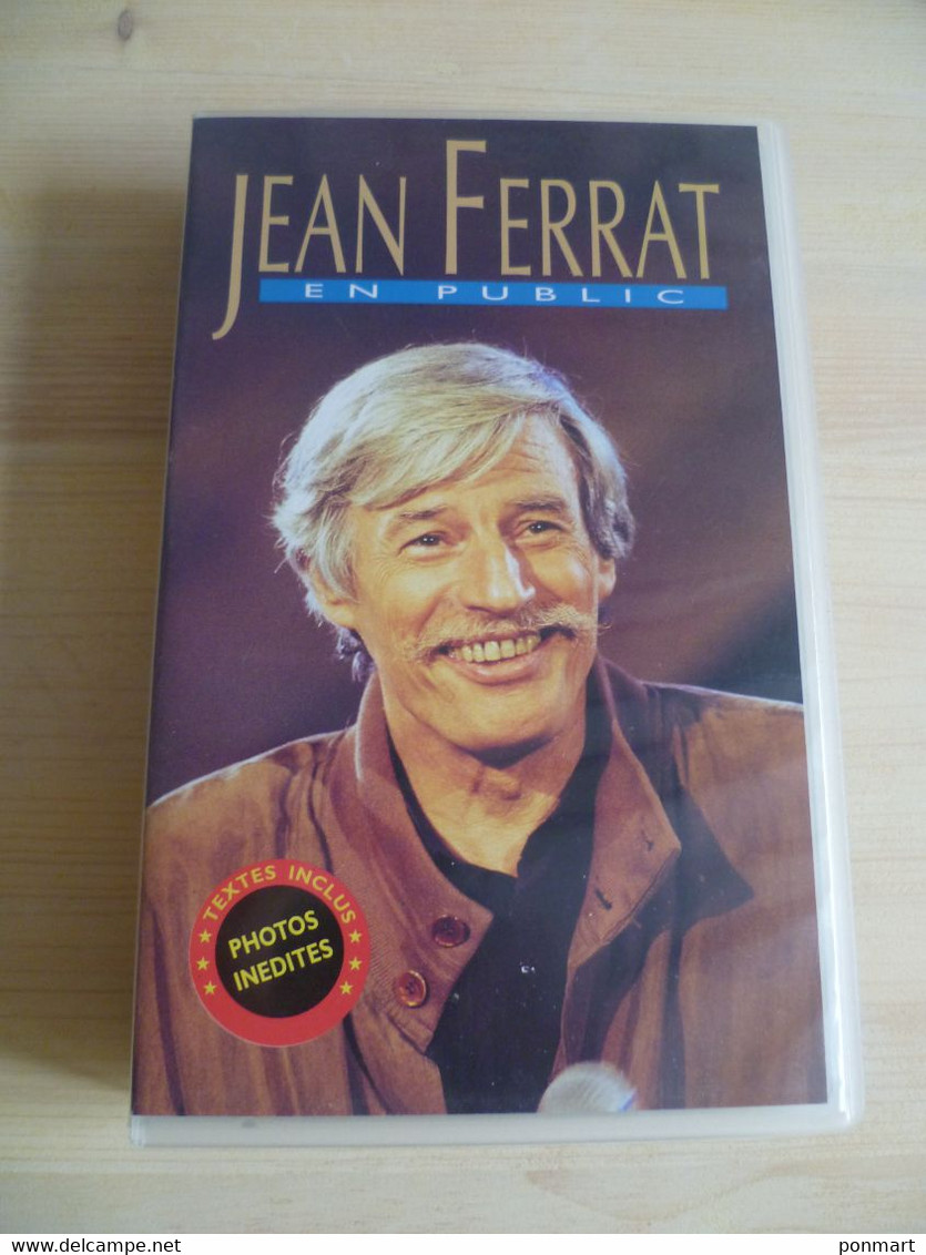 Cassette Vidéo Jean Ferrat - Conciertos Y Música