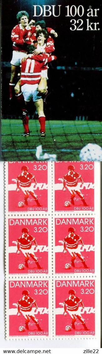 Dänemark Denmark Sondermarkenheft Booklet S50 Postfrisch/MNH - Football Union - Libretti