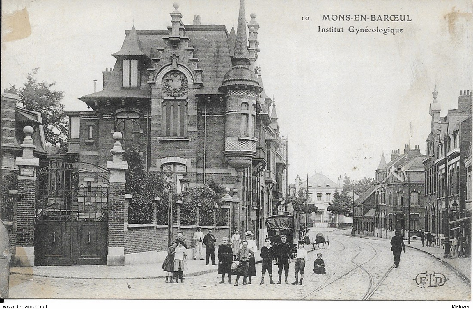 CARTE MONS EN BAROEUL - INSTITUT GYNECOLOGIQUE - Altri & Non Classificati