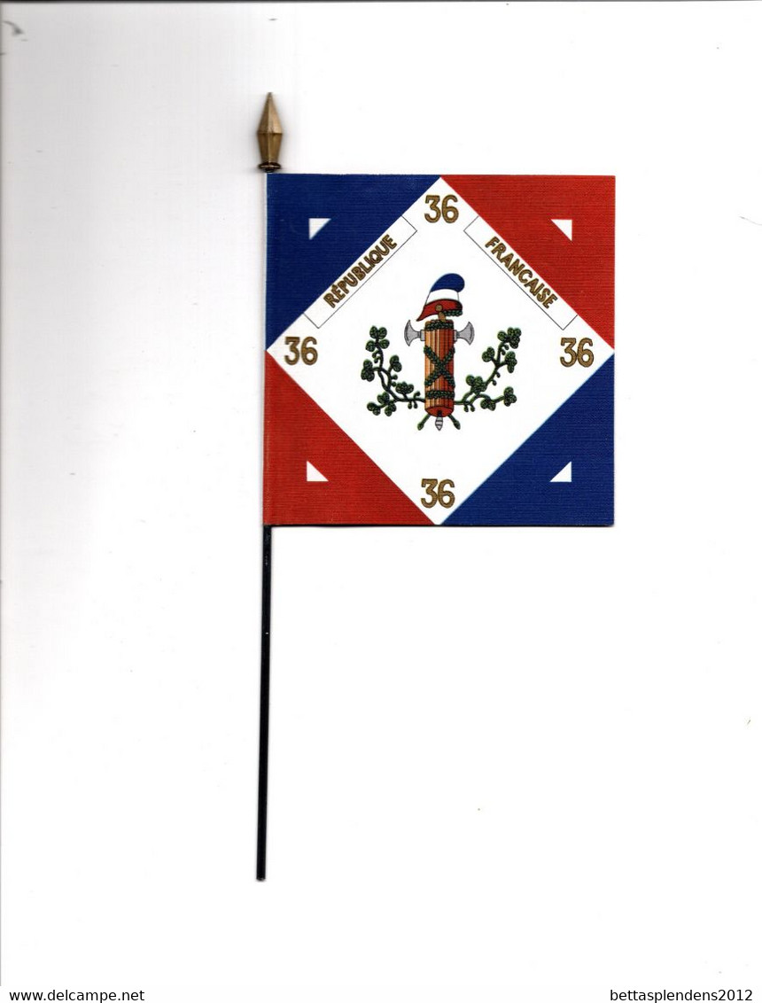 DRAPEAU -ANJOU (devenu Le 35 ème Rég.d'Infanterie) - Série Rubitracine Histoire De Drapeaux  N°  06 - Flags