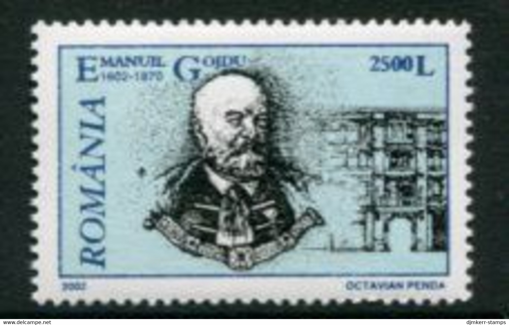 ROMANIA 2002 Gojdu Centenary MNH / **.  Michel 5638 - Unused Stamps