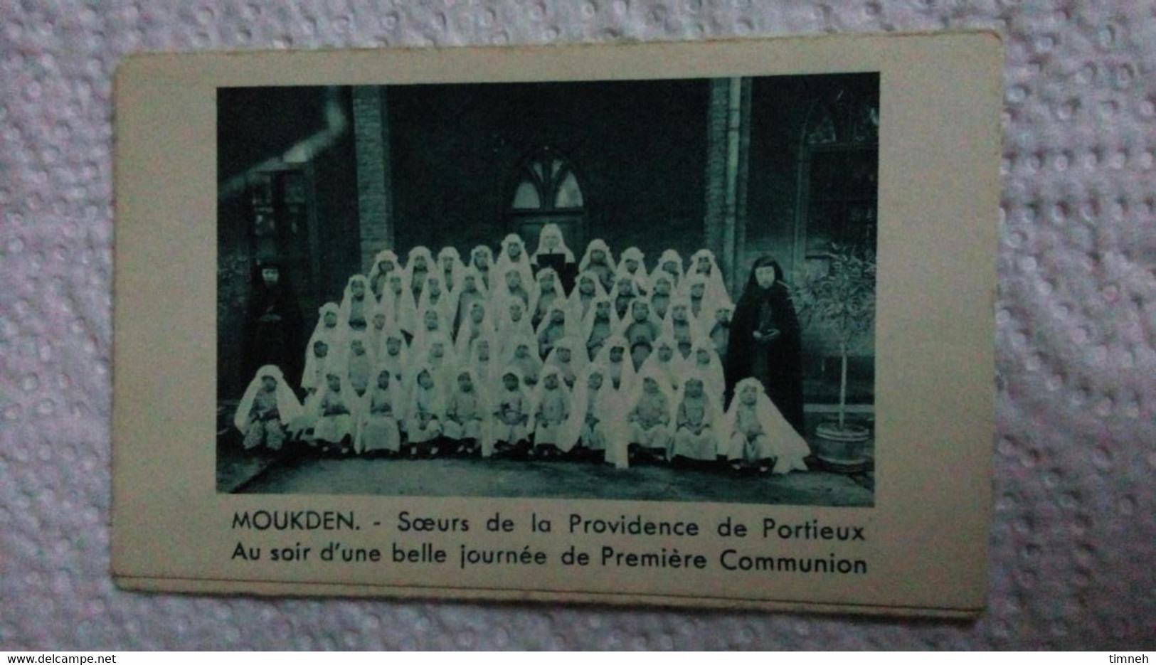 Calendrier De Poche 1939 OEUVRE PONTIFICALE DE LA SAINTE-ENFANCE Soeurs Providence Portieux MOUKDEN + Charité Metz CONGO - Petit Format : 1921-40