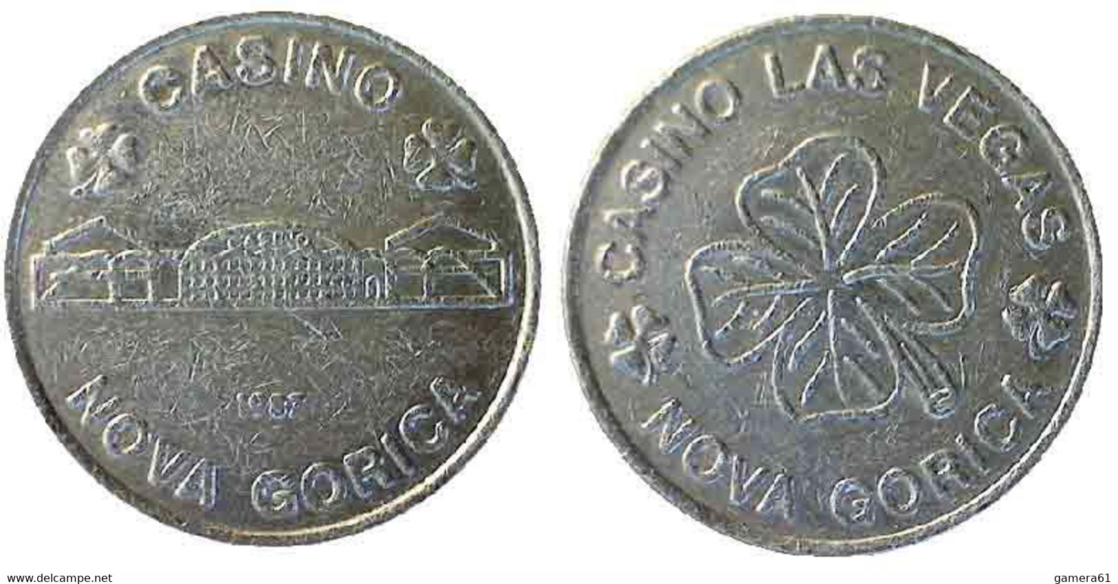 05491 GETTONE JETON TOKEN SLOVENIA CASINO NOVA GORICA - Casino