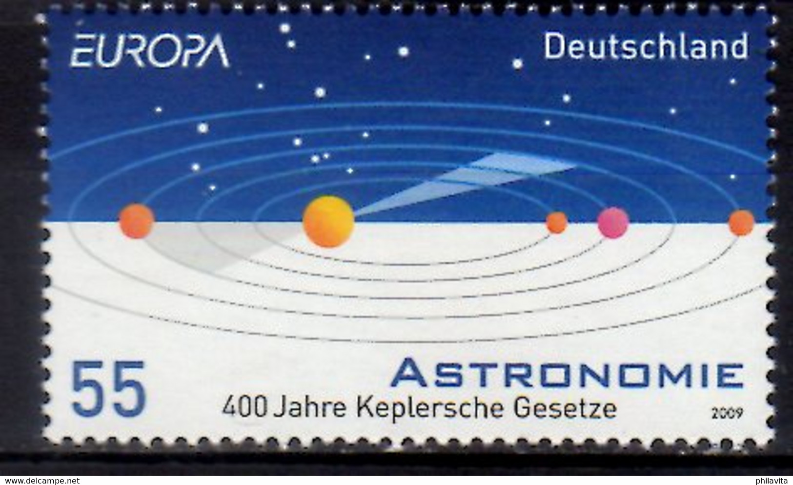 2009 Germany Europa CEPT Astronomy Kepplers Laws MNH**  MiNr. 2732 - 2009