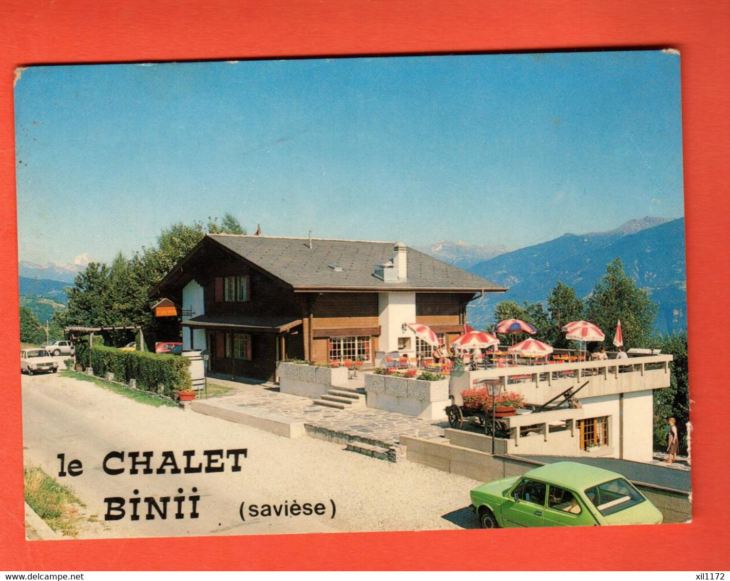 ZBJ-03 Savièse Le Chalet à Binii. Non Circulé Jubin 7155 - Savièse