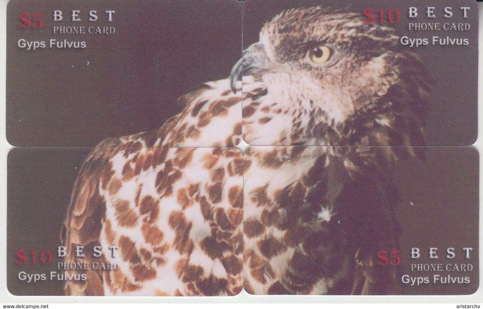 ISRAEL BIRD VULTURE 3 PUZZLES OF 12 CARDS - Eagles & Birds Of Prey