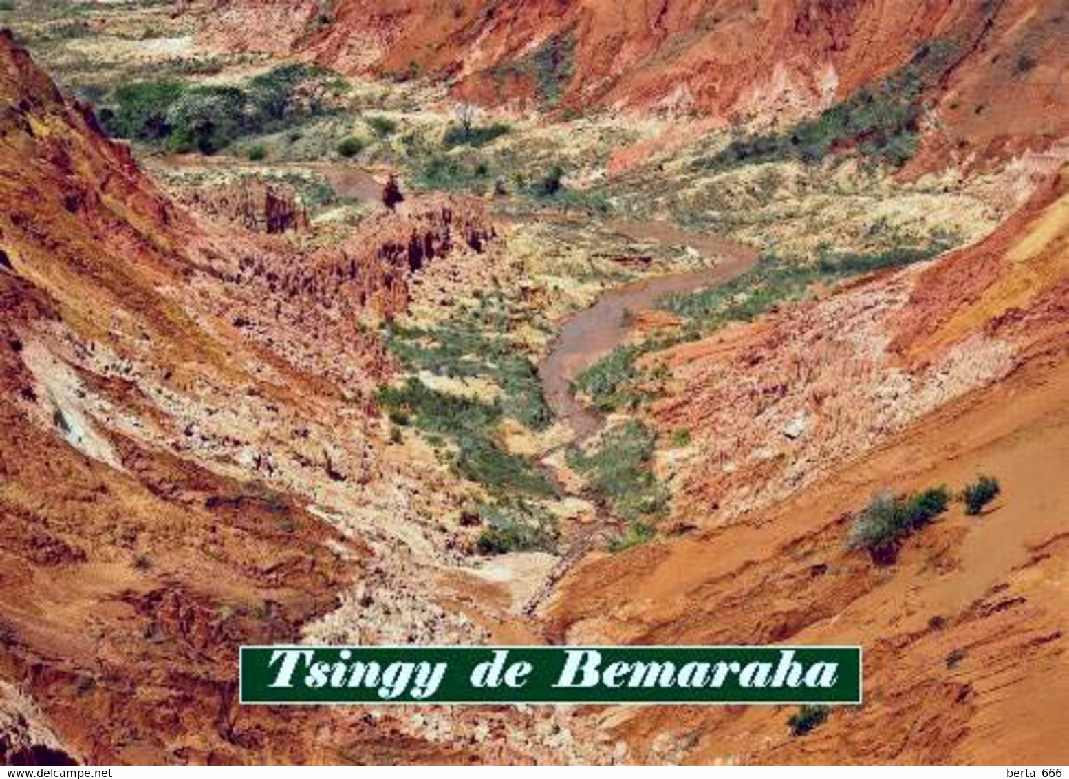 Madagascar Tsingy De Bemaraha UNESCO New Postcard Madagaskar AK - Madagaskar