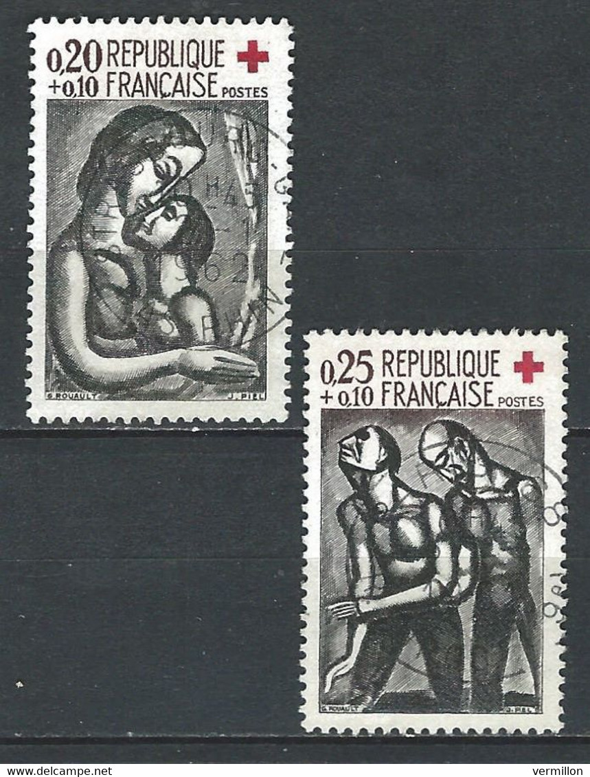 VV-/-486-. CROIX ROUGE N° 1323/24, COTE 6.25 € , BELLES OBL. - VOIR L'IMAGE POUR DETAIL ,  IMAGE DU VERSO SUR DEMANDE, - Used Stamps