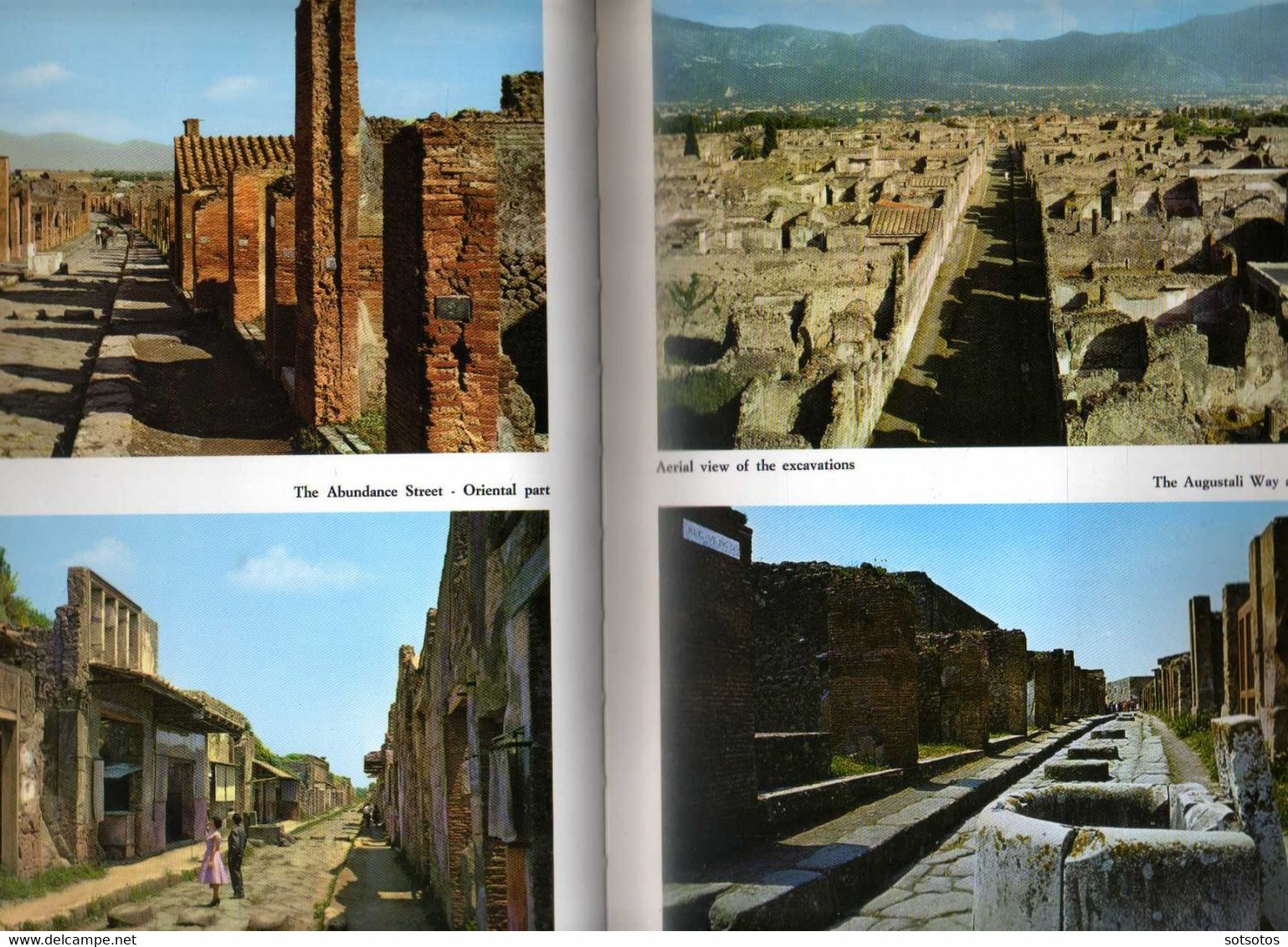 POMPEII Civilization And Art By Prof. Alfonso De Franciscis, 128 Colorful Pages (26,5x19,5 Cm)  In Very Good Condition - Antigua