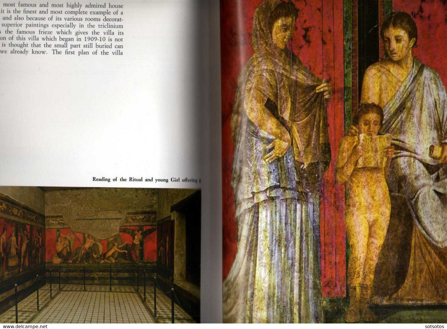 POMPEII Civilization And Art By Prof. Alfonso De Franciscis, 128 Colorful Pages (26,5x19,5 Cm)  In Very Good Condition - Antike