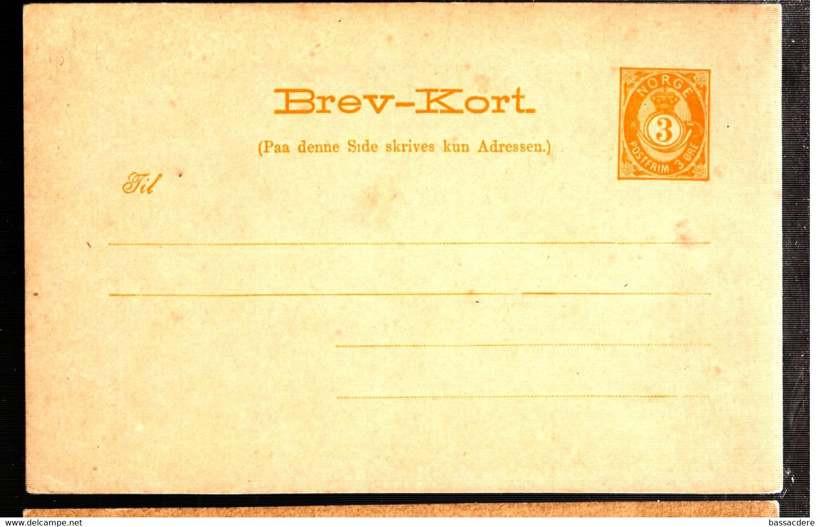 38010 - BREV-KORT - Enteros Postales