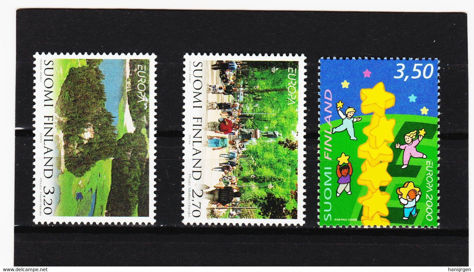 66Q292  F I N N L A N D 1999/00  Michl  1474/75 + 1531 ** Postfrisch SIEHE ABBILDUNG - Unused Stamps