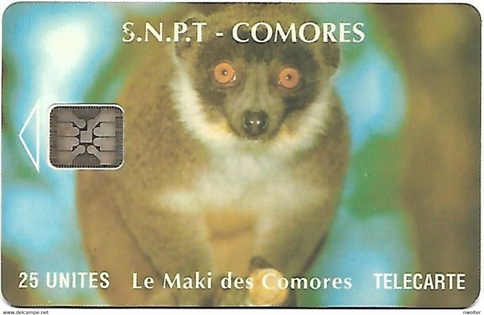 @+ TC Des Comores : Le Maki - SC5 - 25U - ( Ref : KM-OPT-0007 ) - Comores