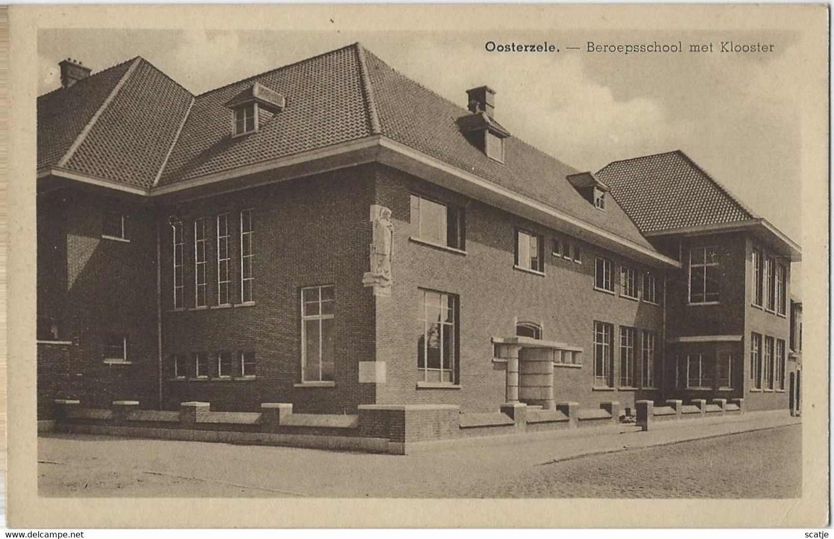 Oosterzele   -   Beroepsschool Met Klooster - Oosterzele