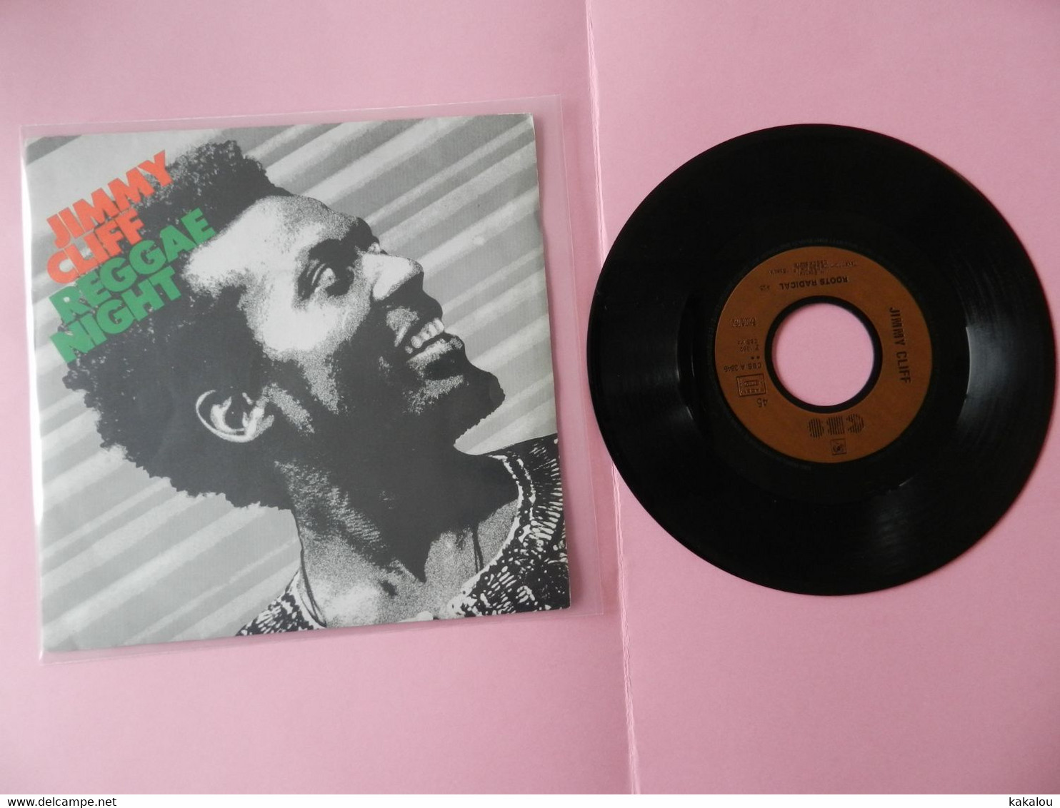 Vinyle 45 T  JIMMY CLIFF - Reggae