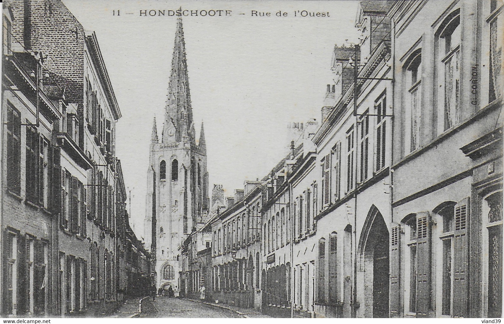 Hondschoote - Rue De L'Ouest - Hondshoote