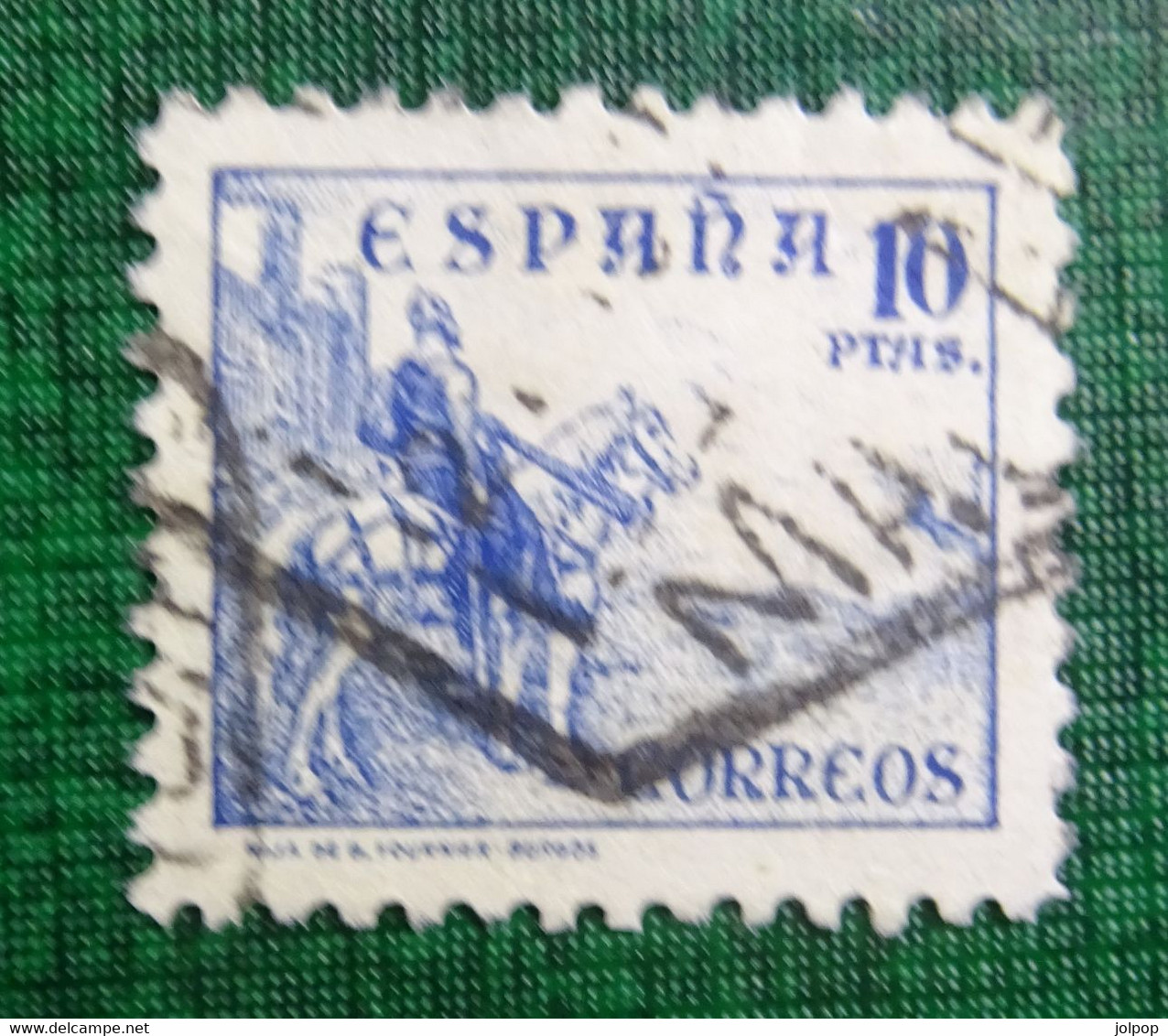 &SVE 163B& ESPAÑA SPAIN  EDIFIL 830, YVERT 589,  MICHEL 780I  USED. - Usados