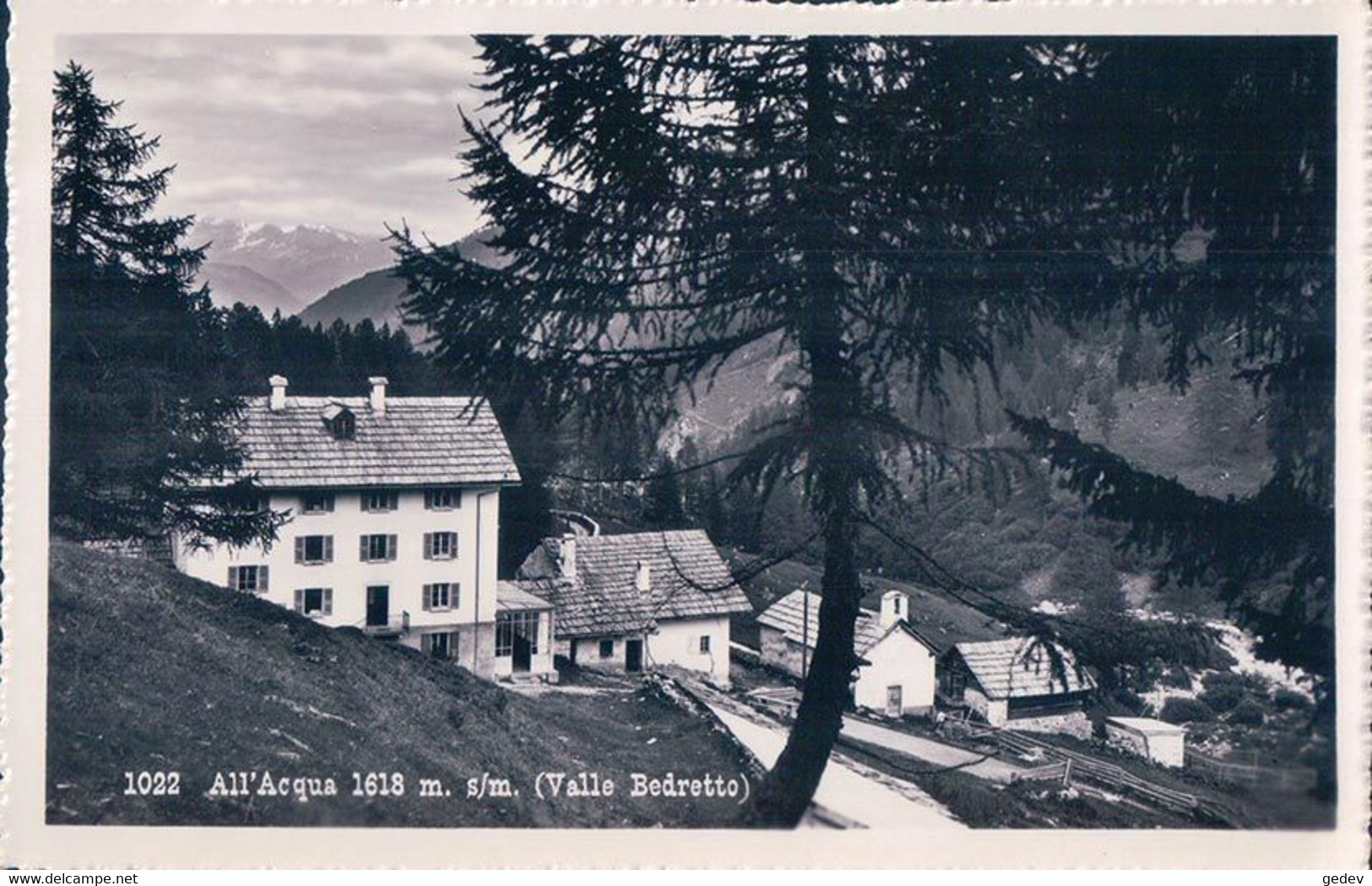 Valle Bedretto, All'Acqua TI (1022) - Bedretto