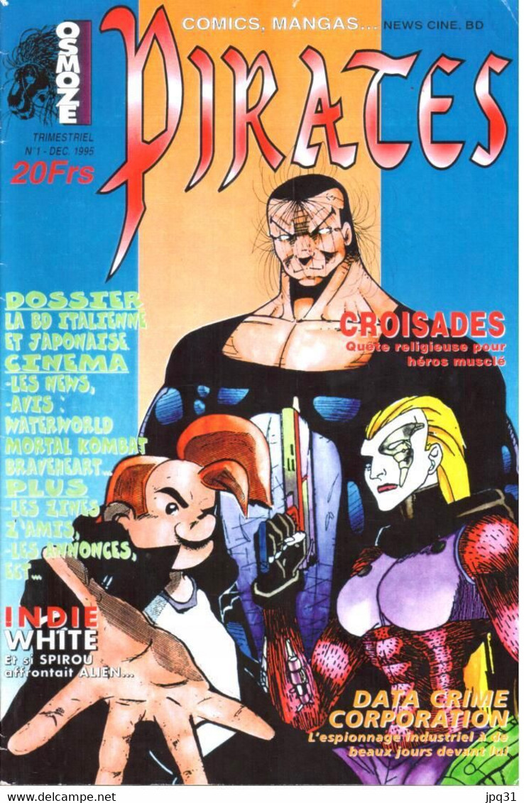 Fanzine Pirates N° 1 à 3 - 1995-6 - Andere Tijdschriften
