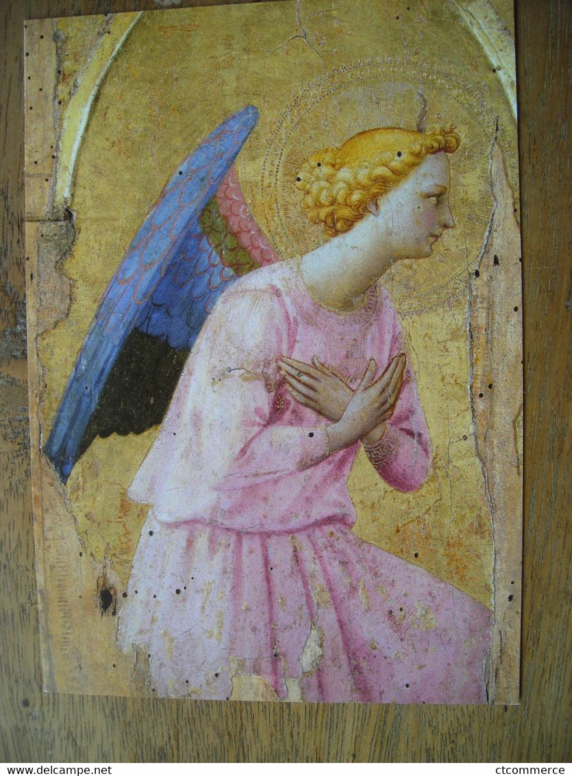 CPM Musée Du Louvre Fra Angelico Ange En Adoration - Pintura & Cuadros