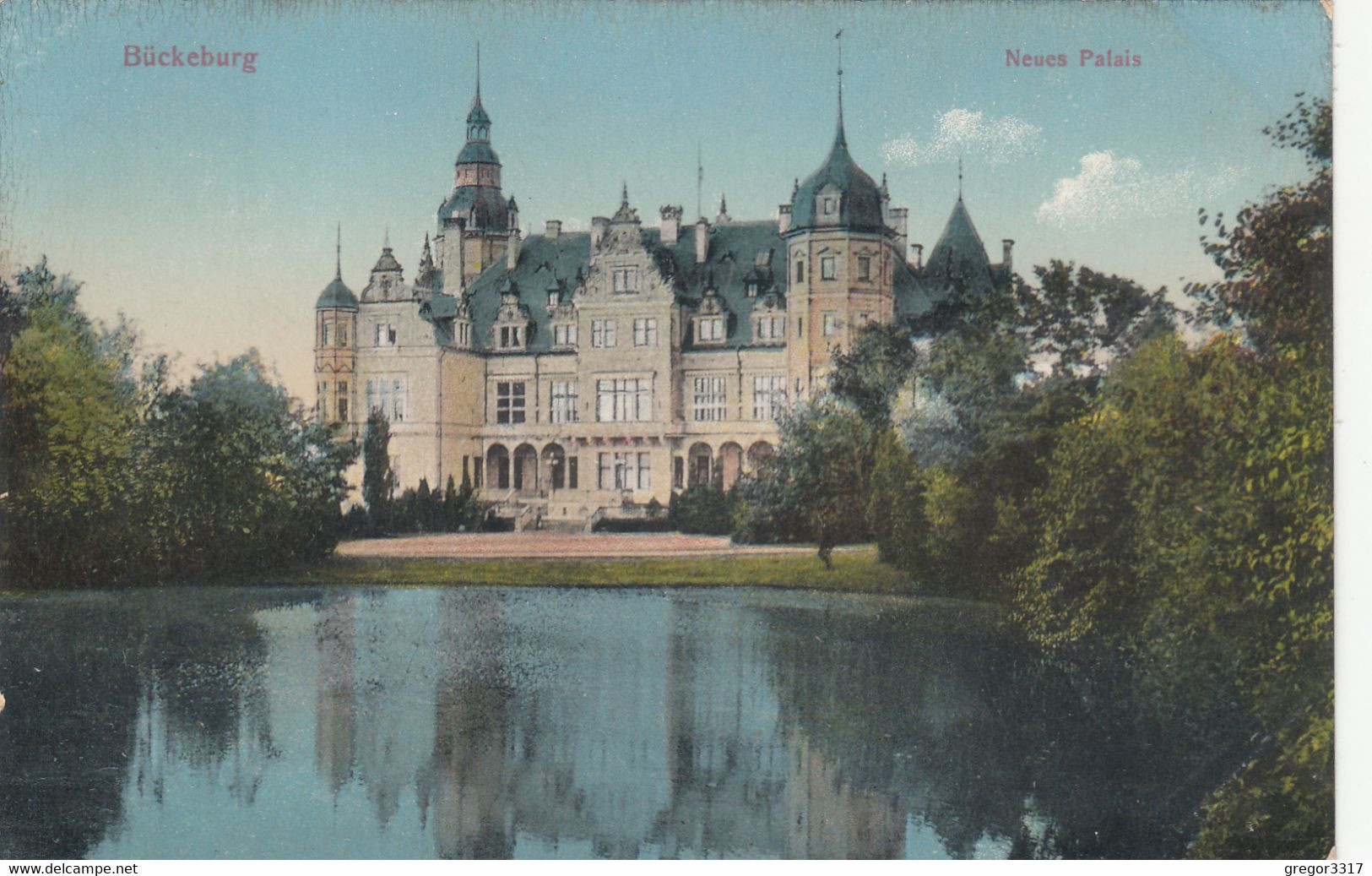 264) BÜCKEBURG - Neues Palais - Tolle Sehr Alte Ansicht - TOP !! - Bueckeburg