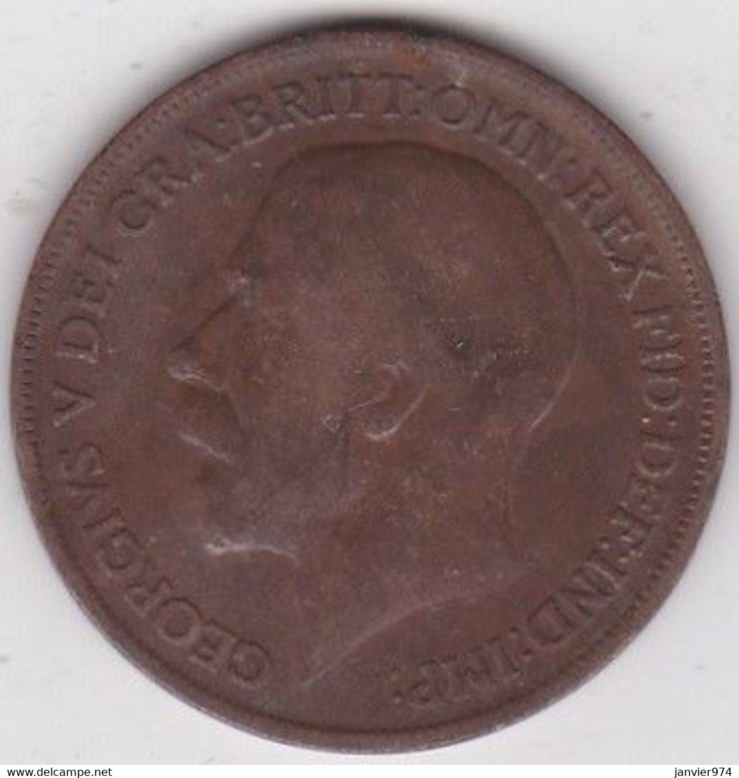 Grande-Bretagne. 1 Penny 1916. George V - D. 1 Penny