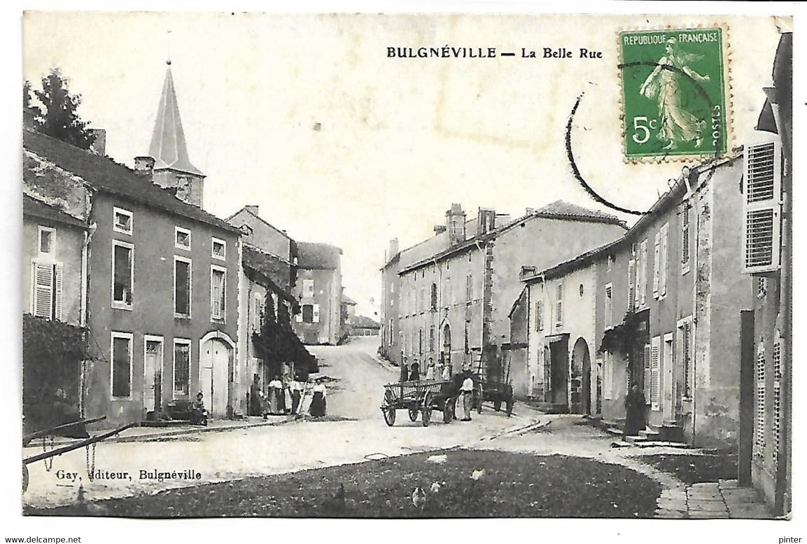 BULGNEVILLE - La Belle Rue - Bulgneville